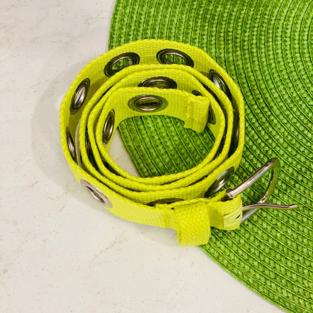 Neon green belt ‼️